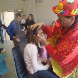 Atelier maquillage avec Clown MOANA